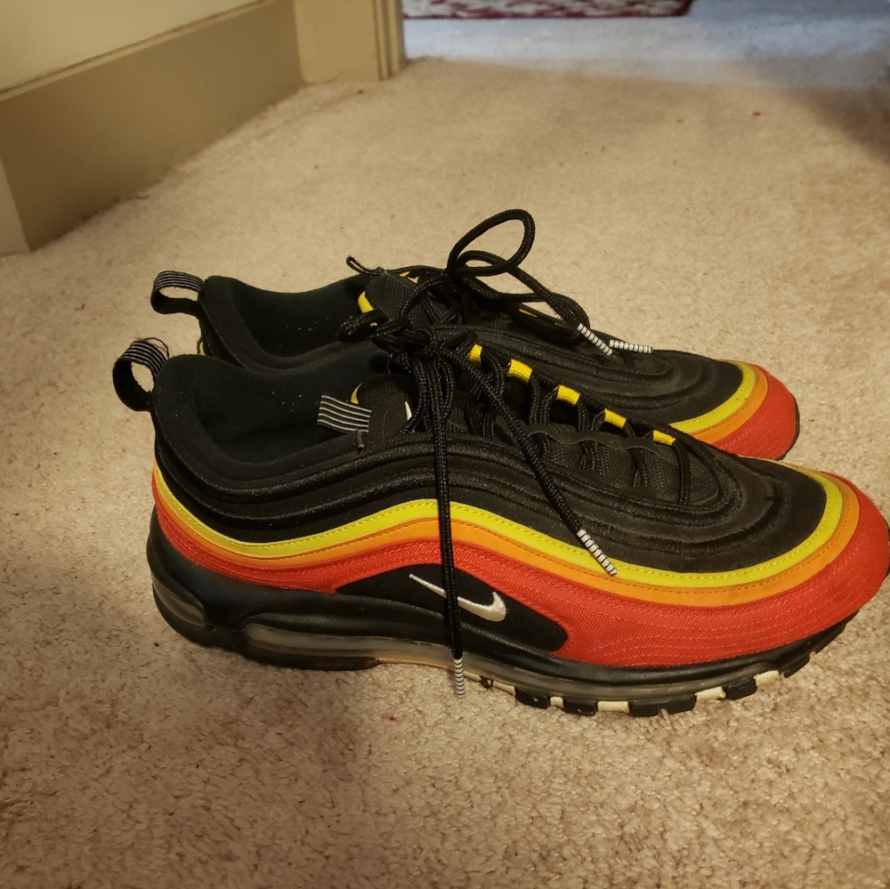 Nike Air Max 95 black, yellow and red